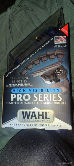 Wahl high visibility pro series
