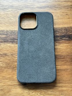 Alcantara phone Case For iPhone 13 Pro Max Like New