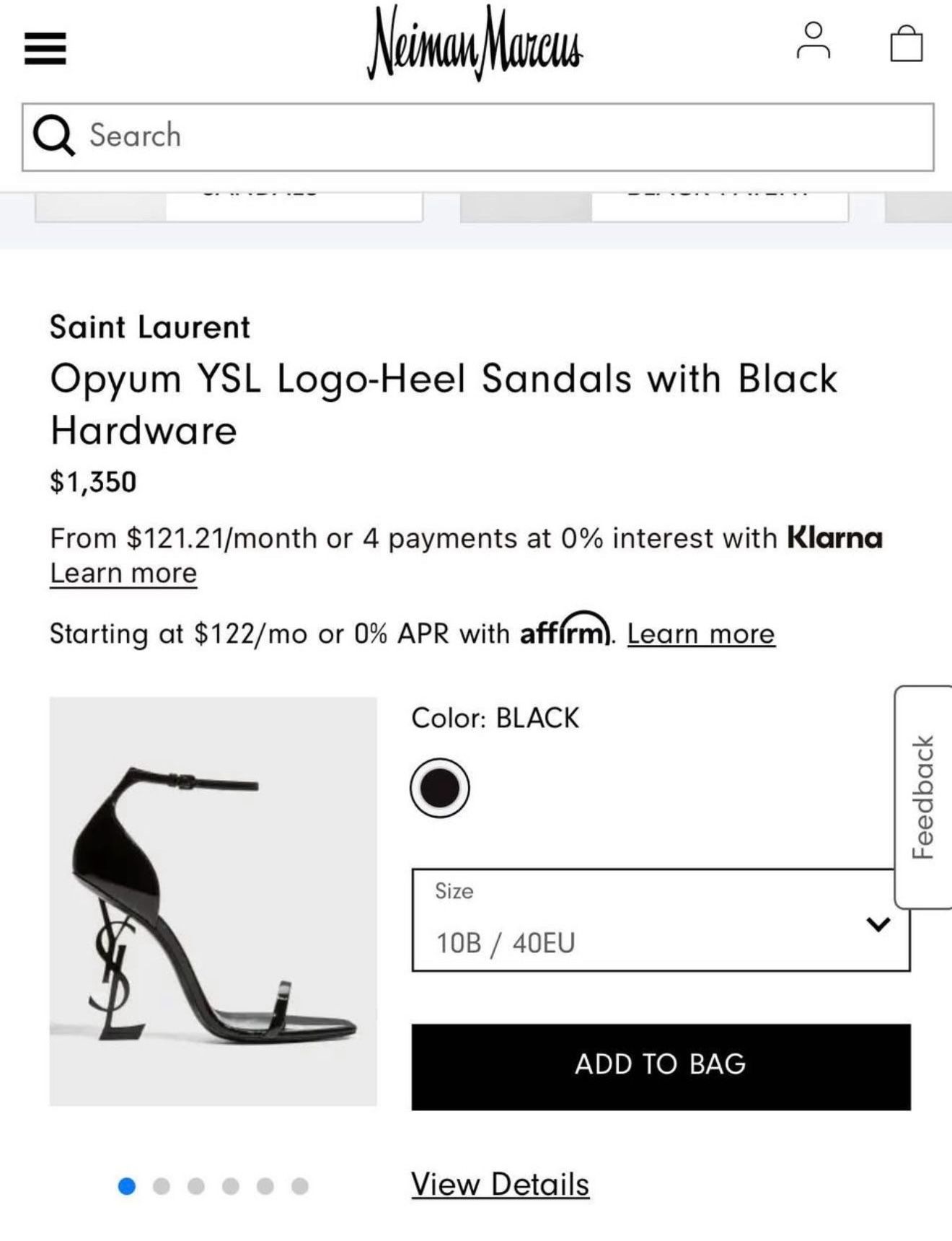 YSL OPYUM Heels