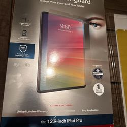iPad Pro 12.9 ZAGG INVISIBLE SHIELD +Vision Guard New  