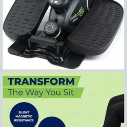 DeskCycle Ellipse Leg Exerciser - Under Desk Elliptical Machine and Foot Pedal Exerciser - Leg Exerciser While Sitting - Compact Under Desk Exercise E