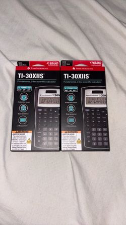 TI-30XIIS fundamental 2-line scientific calculator