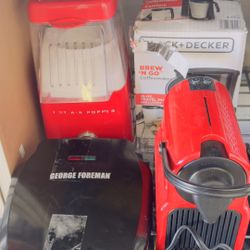 4-Piece Kitchen Appliance Bundle - Nespresso, George Foreman & More!