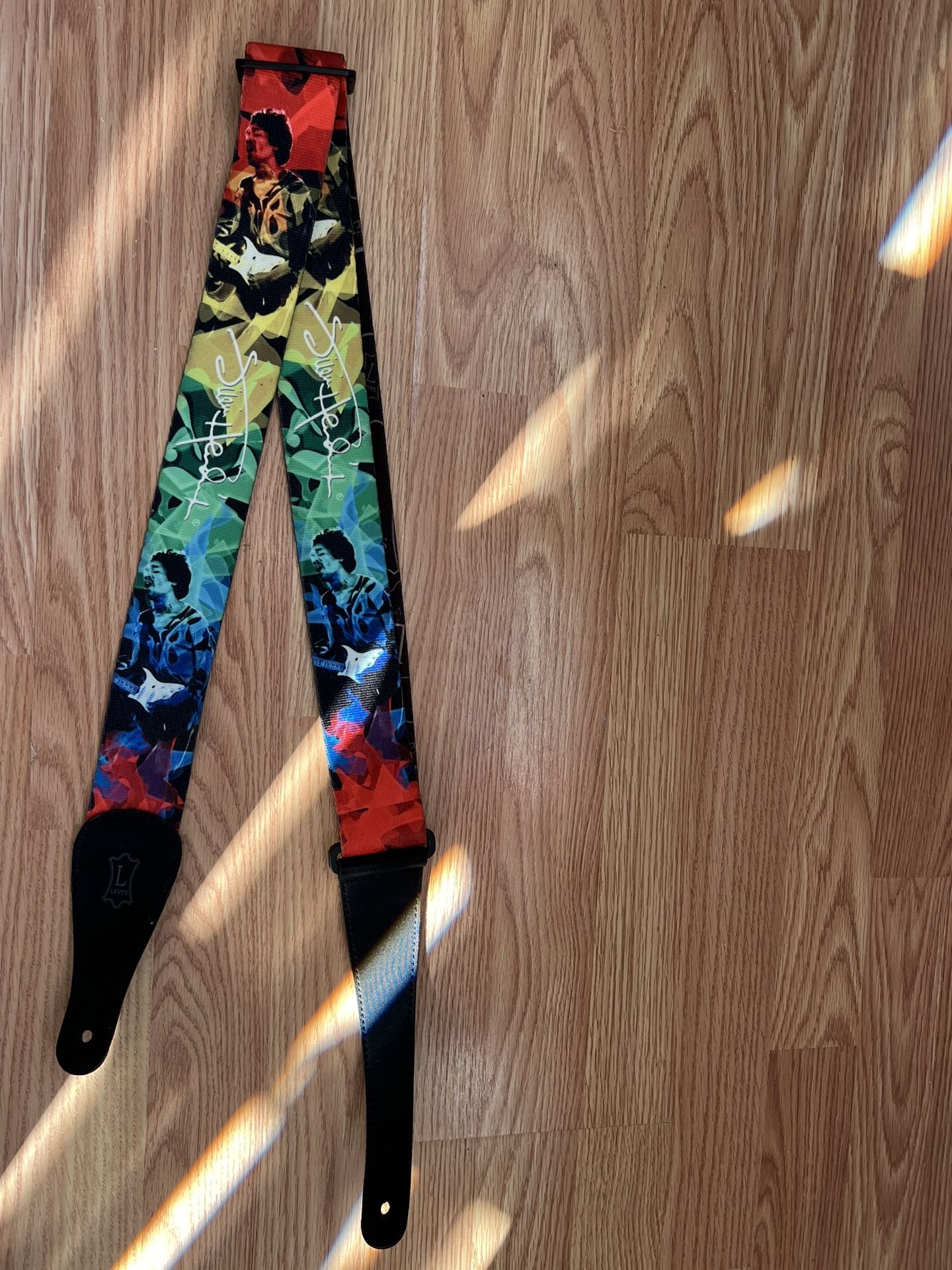 Jimi Hendrix Edition – New Guitar Strap | Vintage Psychedelic Design