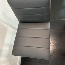 City furniture Grey Bar Stool—- Brand New + Assembled 