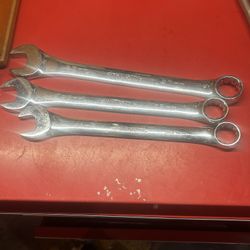 Snap On Tools  Big Wrenches  Husky 3 Pices Husky 