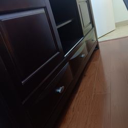 *Limited Inventory!!!*---Classic Emily Merlot Wood TV Stands---Only $99!!!---Delivery Available😉