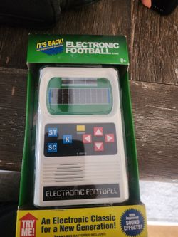 Vintage Mattel Electronic Football
