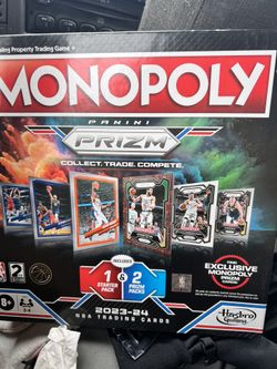 Monopoly Prizm NBA 2nd Edition Board Game (New)