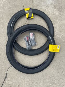 GT lp5 20” bmx tires 110psi (all black) performer Dyno Compe air