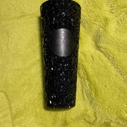 Dark Navy Blue Starbucks Cup