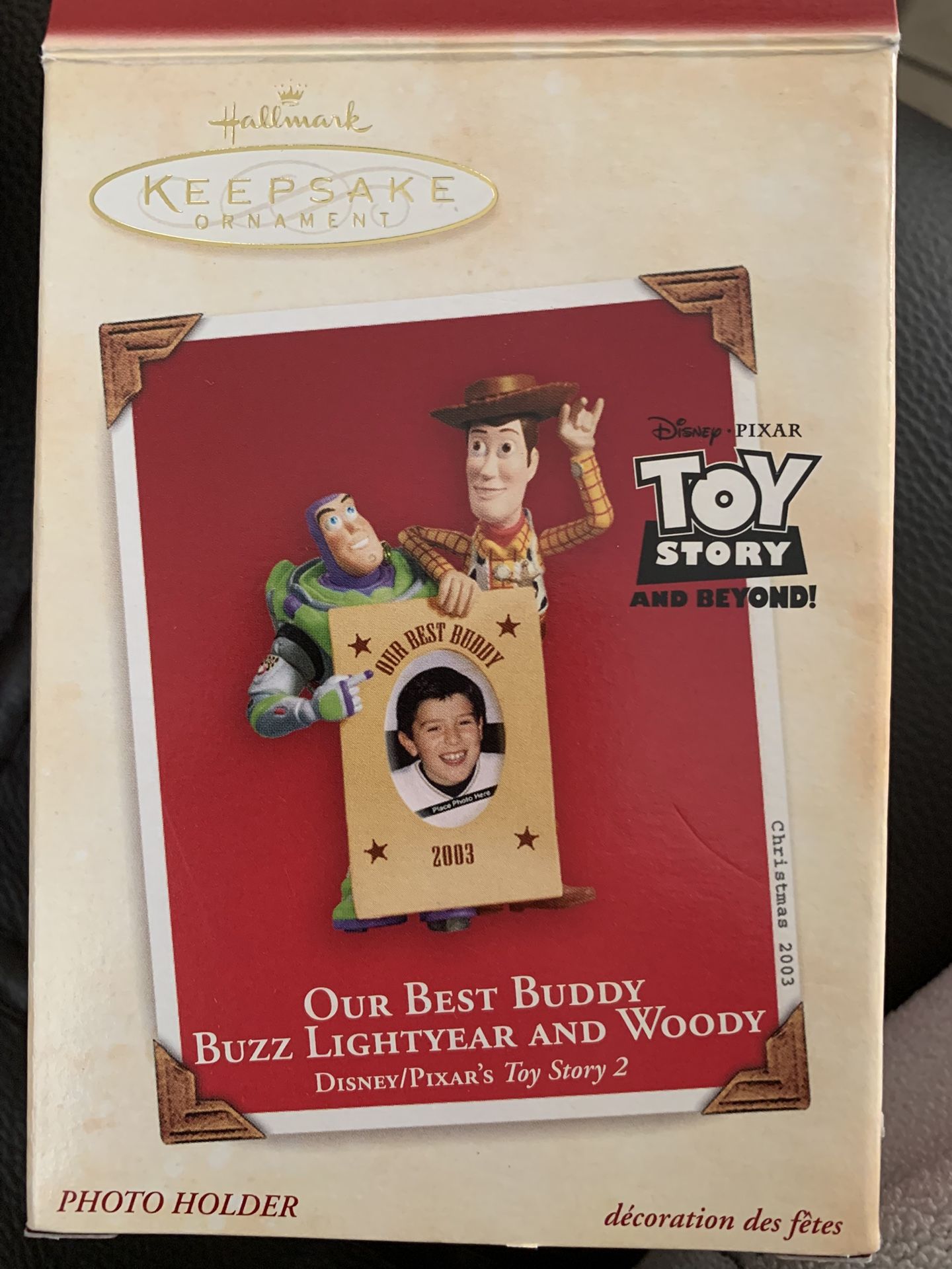Hallmark Disney Toy Story 2 Our Best Buddy Photo Ornament