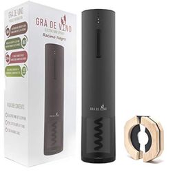 Gra De Vino Racimo Negro Rechargeable Electric Wine Opener