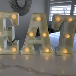 Light Up Eat Marquee 