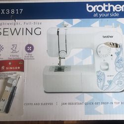 Lx3817 Portable Sewing Machine Never Opened By (Brother)