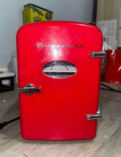 Red Mini Fridge