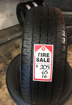 205/65/16 FIRESTONE AFFINTY $150.00