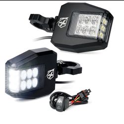 UTV Anti-Glare Side Mirrors with LED