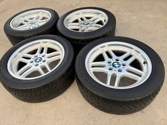 Rims OEM GENUINE PARALLEL STAGGERED 5x120 BMW ORIGINAL