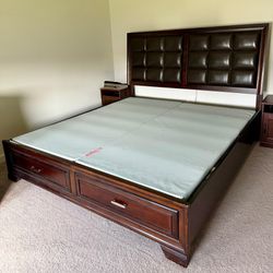 King Size Bed With Storage