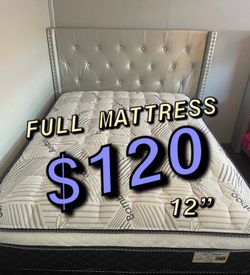 New full mattress only $120
