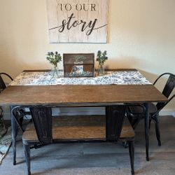 Dining Table Chairs & Bench Seat