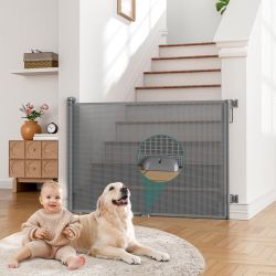 Babepai Retractable Baby, Child & Dog Gate
