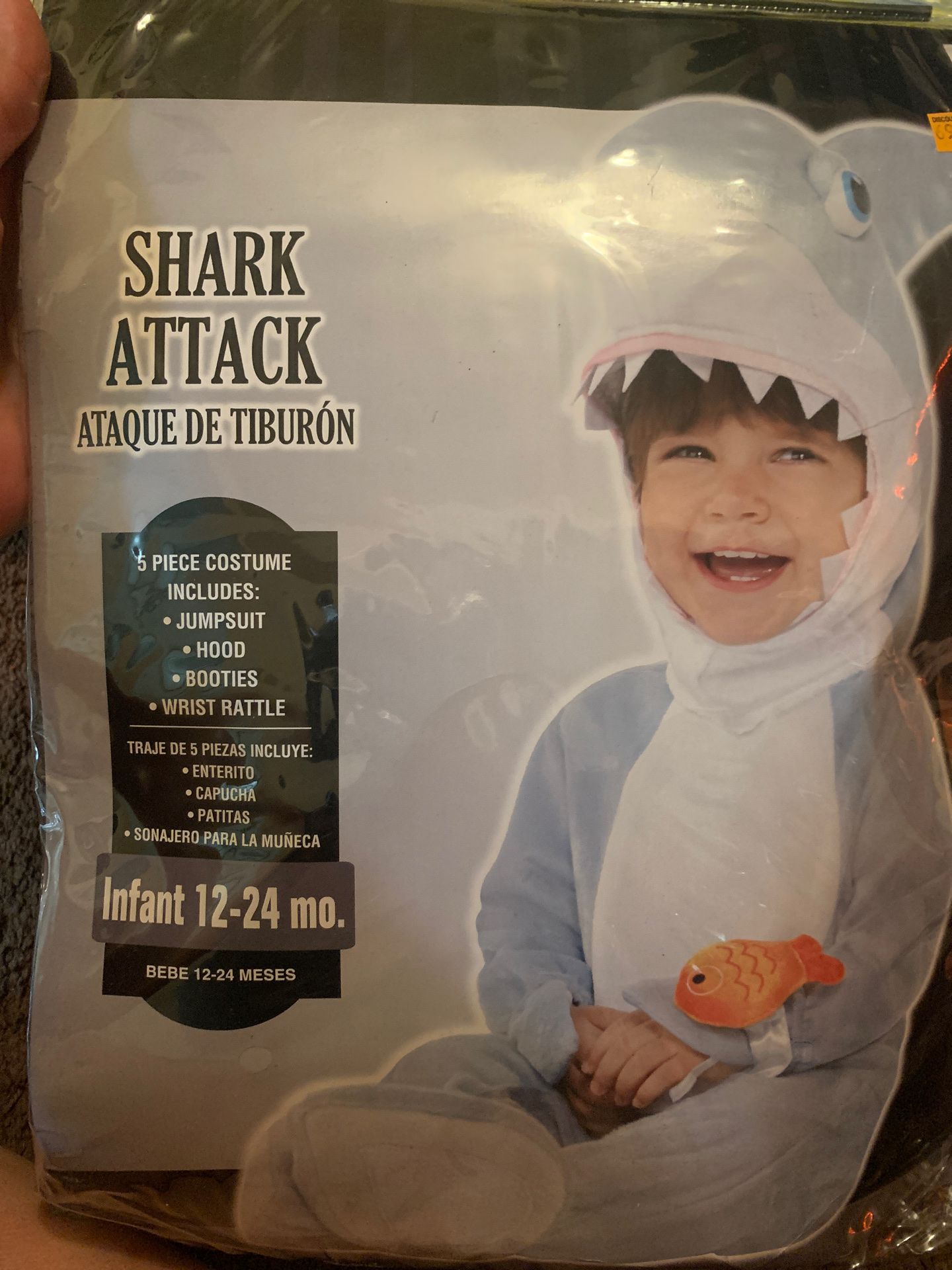 Brand New Baby Shark Costume