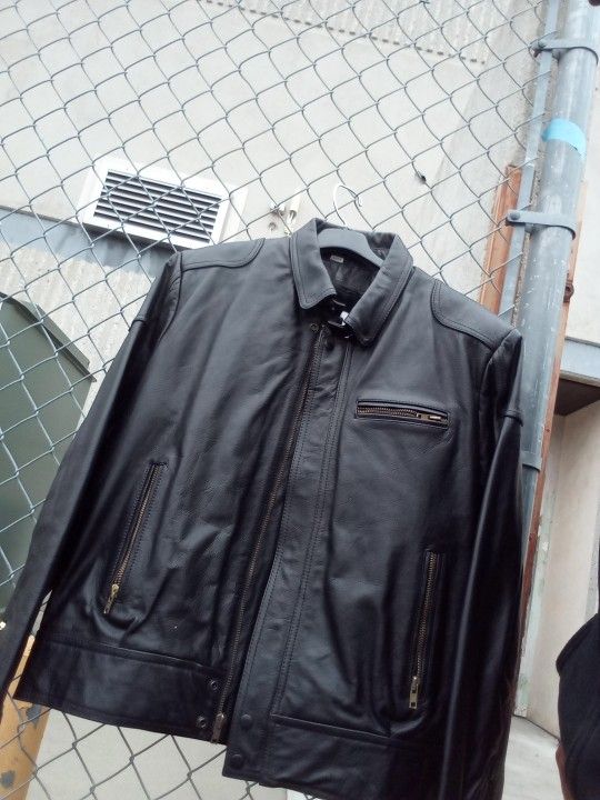 Leather Motorcycle Jacket