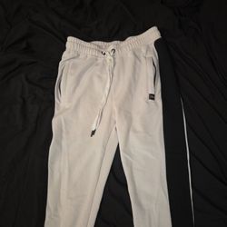 White Joggers 