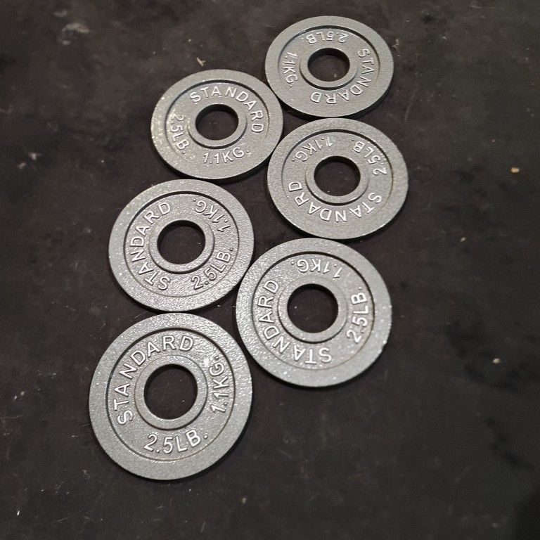 Spare 2.5lb Olympic Weight Plates