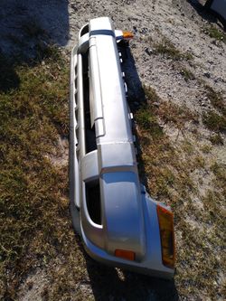 Jeep Bumper and reinforcement