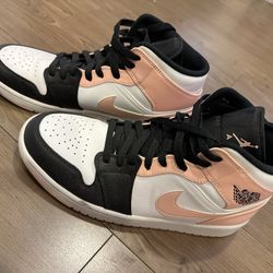 Air Jordan 1 Mid - Crimson Tint