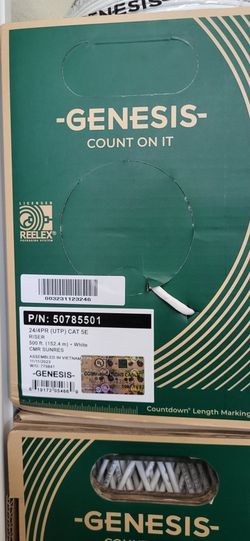 500ft Boxes Of Cat5e Wire