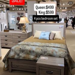 4 PCS Bedroom Set