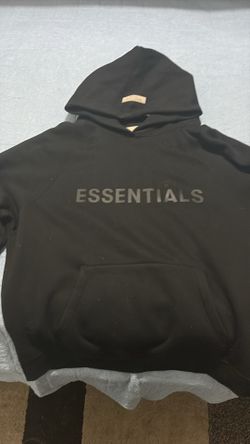Fear of God Essentials black hoodie #essentials