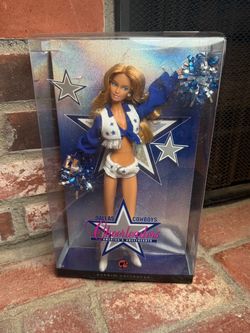 Dallas Cowboys Barbie Cheerleader Collectors Edition Pink Label