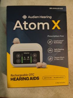 Rechargeable otc hearing aids