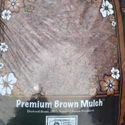 Brown Premium Mulch - $2.95 Per Bag