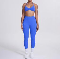 Brand New Women’s (Size Small) 2pcs Yoga/Work-Out Set Sports Bra and Tummy Control Leggings