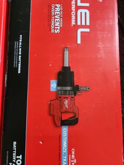 98483

Milwaukee M18 FUEL 1in. D-Handle Extended Anvil High Torque Impact Wrench with One-Key, Tool Only, Model# 2869-20