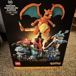 Lego Pokemon 72153 Venusaur Charizard Blastoise Starter Set - IN HAND