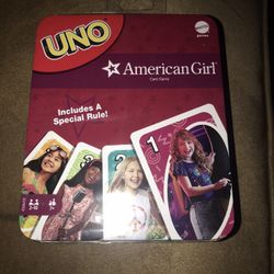 American Girl Uno Cards
