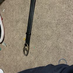 Gucci Interlocking Buckle Belt 