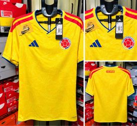 Adidas Colombia 2026 Home Jersey Impact Yellow NEW 100% Authentic