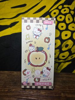 Hello Kitty 6pc blind box pen set