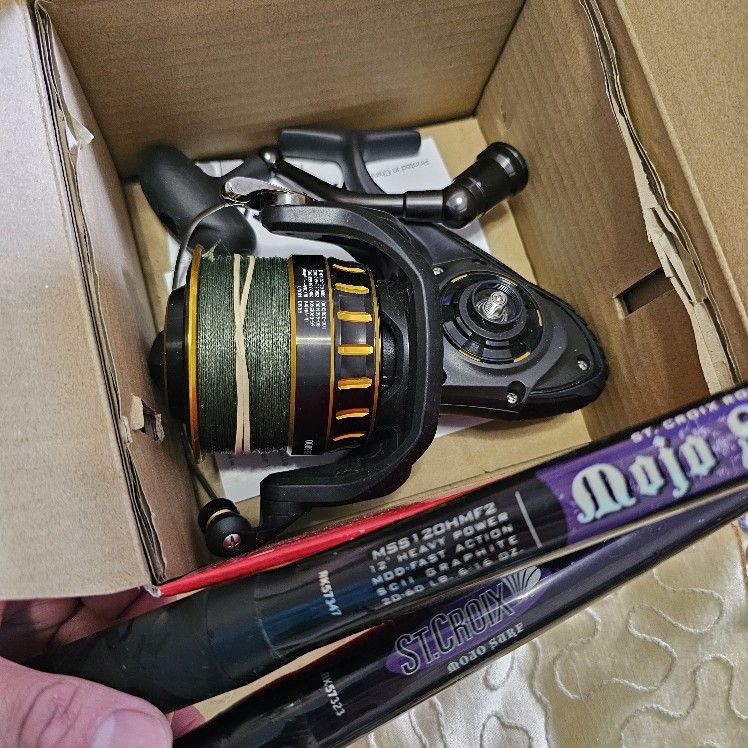 Fishing Reel And Rod