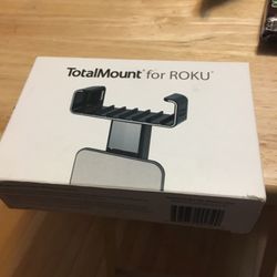 roku and  alexa dot  wall mount
