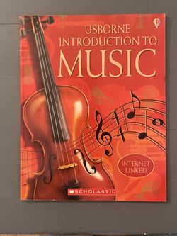 USBORNE INTRODUCTION TO MUSIC (INTERNET LINKED) By Eileen O'brien Mint Condition