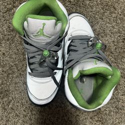 Green Jordan 5s